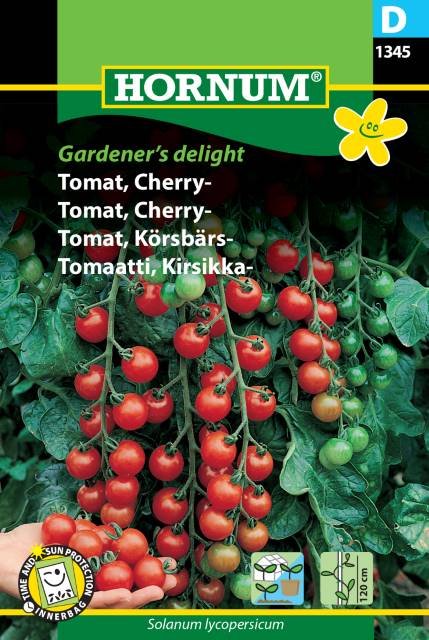 Tomat, Cherry-, Gardener's delight (D)