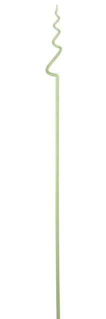 Orkidepind, spiral, acryl, mat, grøn 60 cm. - HORNUM 