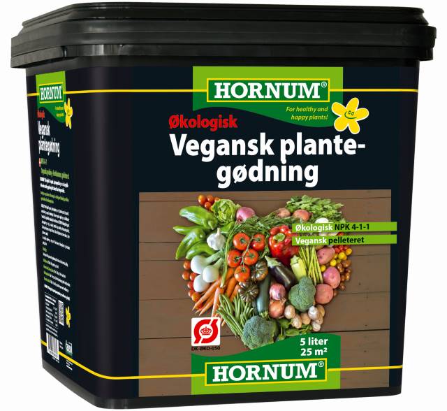 HORNUM Øko. Vegansk plantegødning 4-1-1