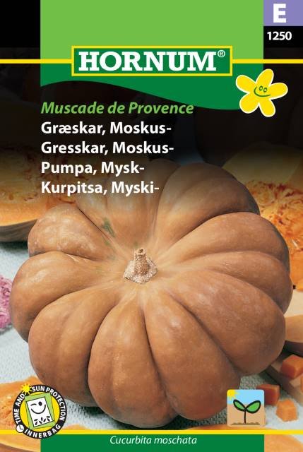 Græskar, Moskus-, Muscade de Provence (E)