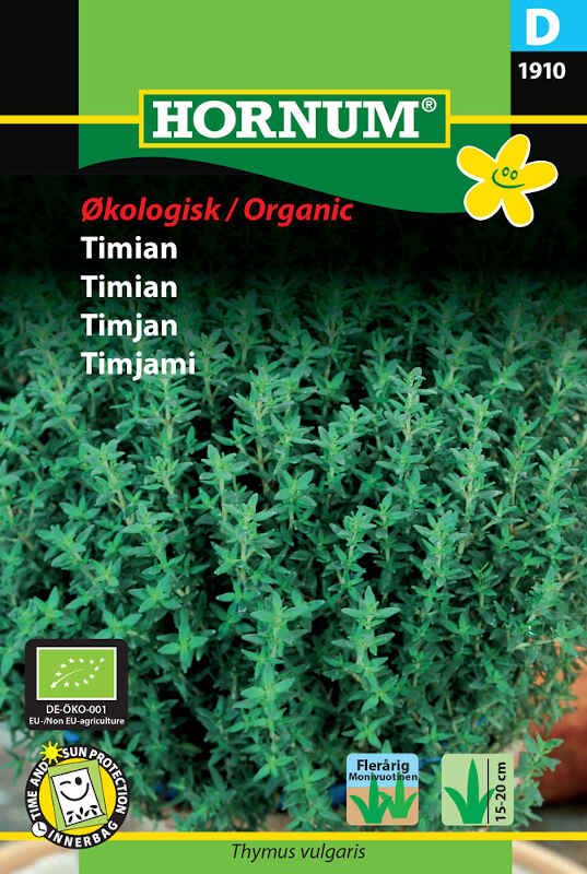 Timian frø - Økologisk 