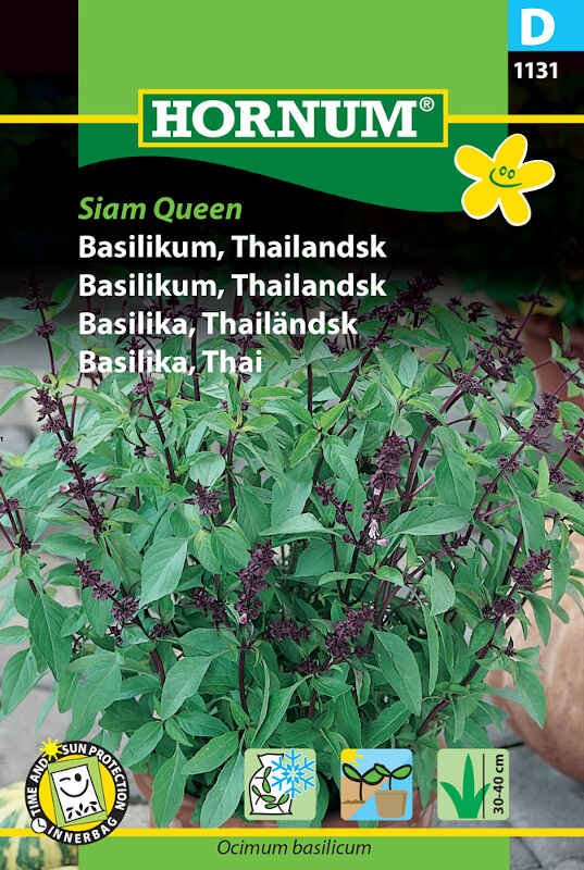 Basilikumfrø - Thailandsk, Siam Queen