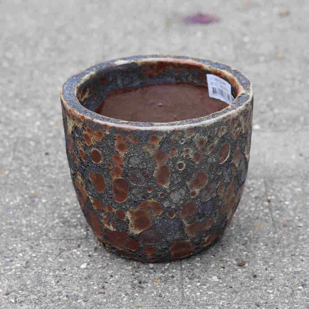Egg Pot Atlantic Rust 22 cm