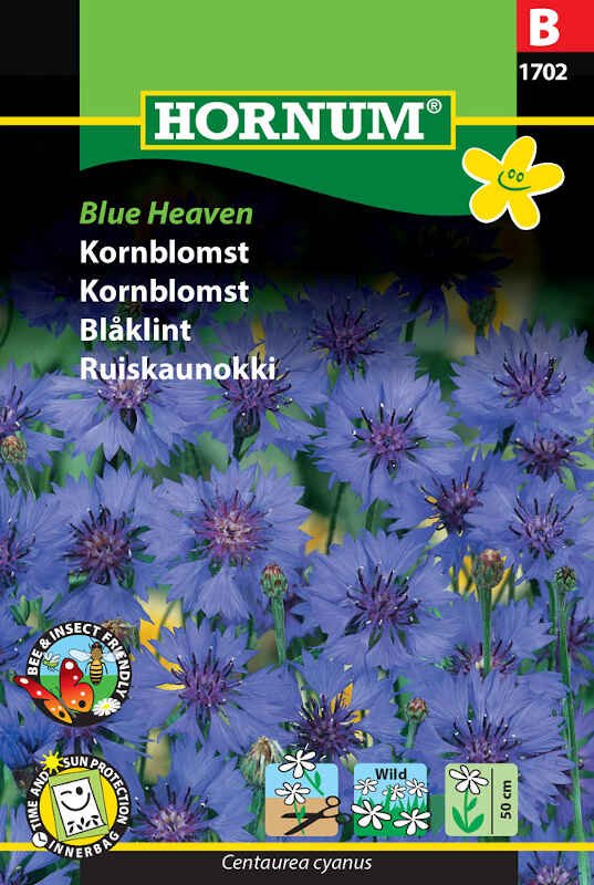 Kornblomst frø - Blue Heaven