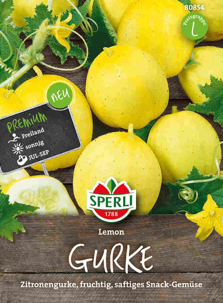 Citroagurkfrø - Zitronengurke Lemon