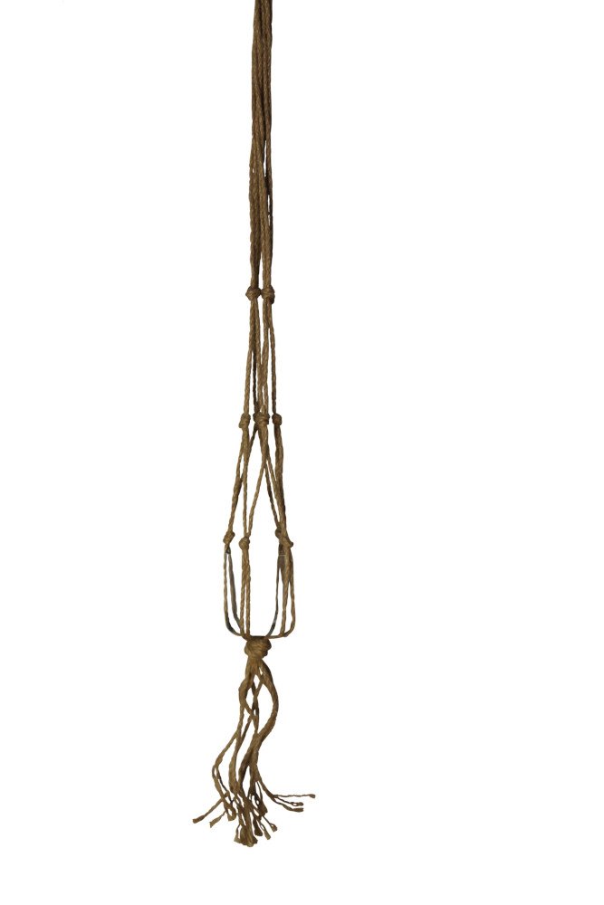 Pothanger rope basic Natural L120 New!
