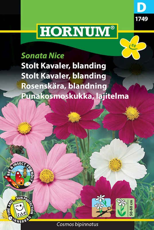Stolt Kavaler frø - blanding - Sonata Nice