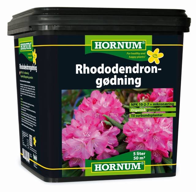 HORNUM Rhododendron gødning 5Liter.