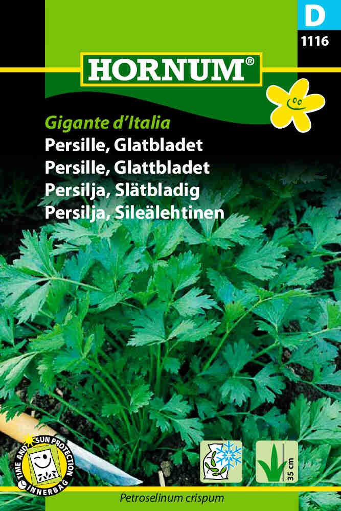 Persillefrø - Glatbladet persille - Gigante d'Italia