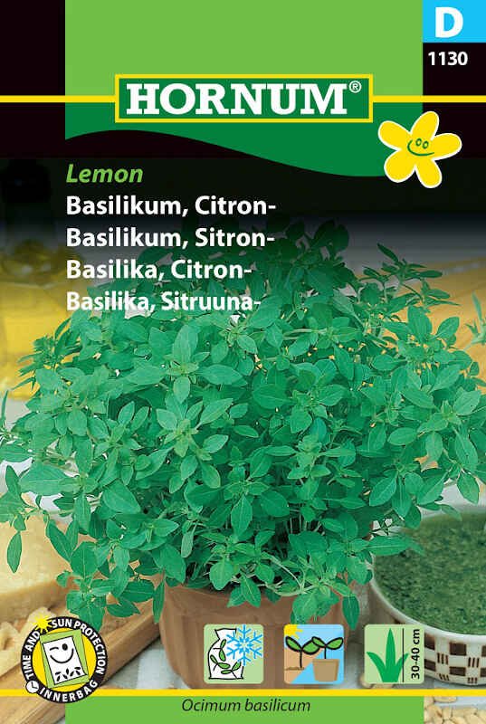 Basilikumfrø - Citron - Lemon