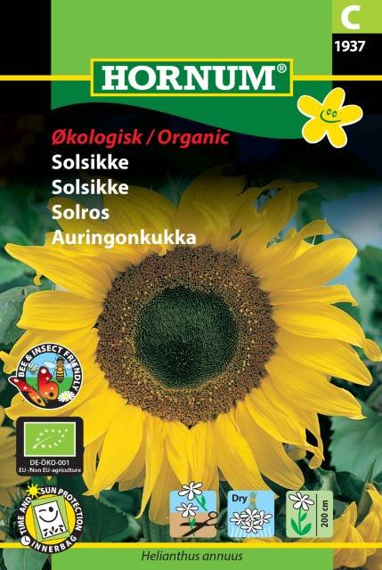 Solsikke, Gelbe Riesen (C)- Økologisk