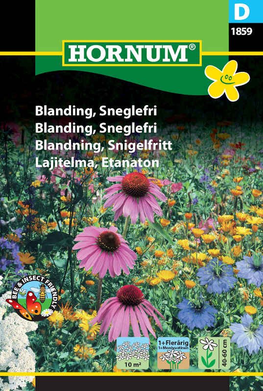 Blomster frøblanding - Sneglefri