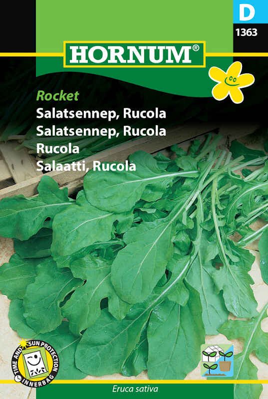 Salatfrø - Salatsennep - Rucola, Rocket