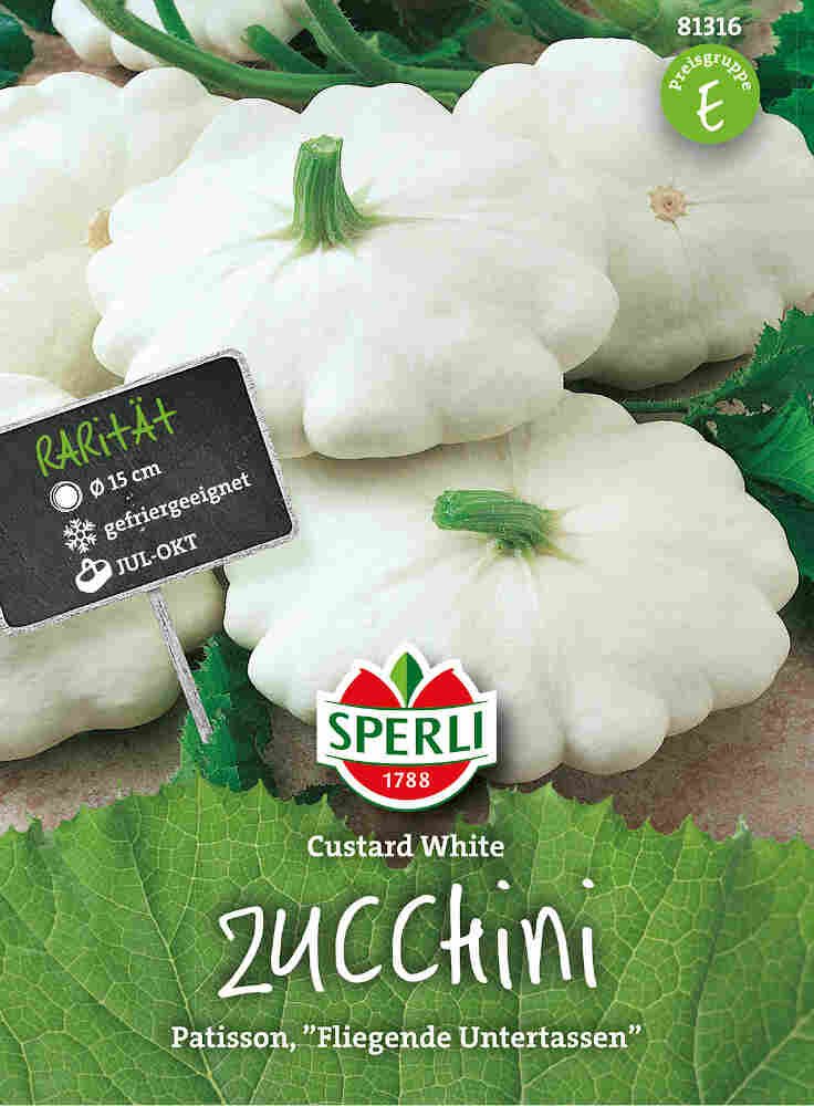 Græskar - Zucchini Custard White