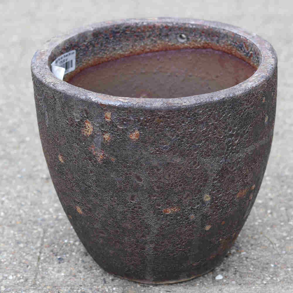 Egg Pot Atlantic Rust 30 cm